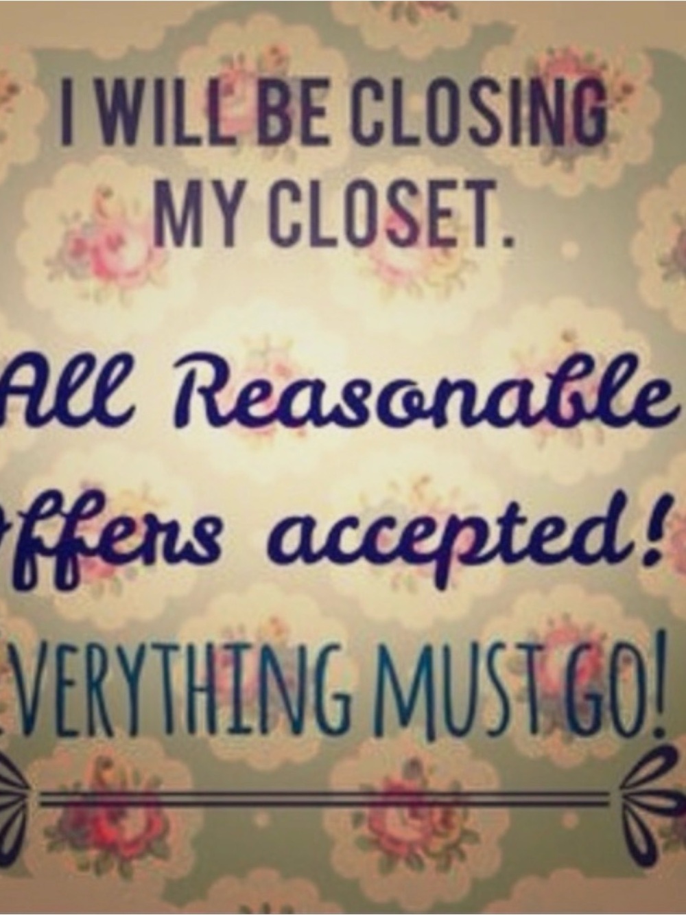🛍️🤩CLOSET CLOSING ON 7/17/26-MAKE YOUR BEST OFFERS!🛍️🤩